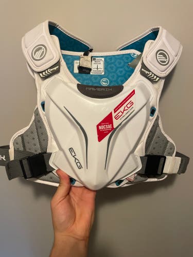 Large Adult Maverik MAX EKG Shoulder Pads (Used)