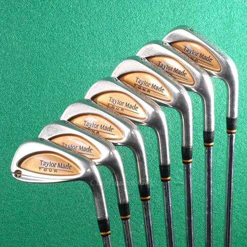 TaylorMade Burner Tour 4-PW Iron Set Precision Rifle S-90 Steel Stiff