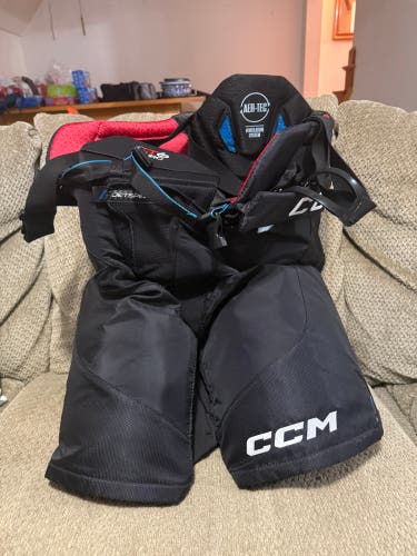 Senior CCM JetSpeed FT6 Pro Hockey Pants Black Large