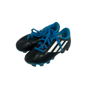 Used Adidas CONQUISTO Soccer Cleats Black Youth 11.0 11692-S000140134