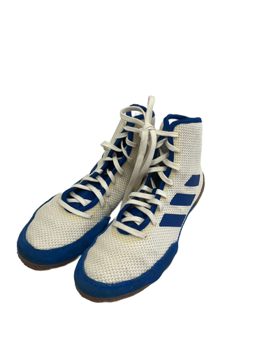 Used Adidas FALL TECH Wrestling Shoes White Senior 5.5 11692-S000140152