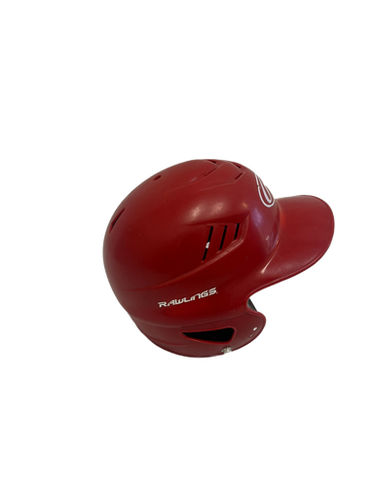 Used Rawlings RCFH Batting Helmet No Mask Red One Size 11692-S000140170