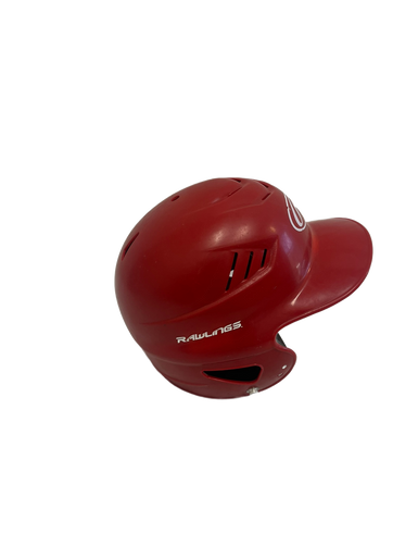 Used Rawlings RCFH Batting Helmet No Mask Red One Size 11692-S000140170