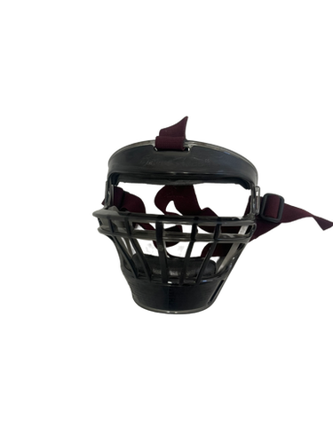 Used GAMEFACE YTH FIELDERS MASKS BB/SB Fielders Mask Black And Wine Red One Size 11692-S000140183