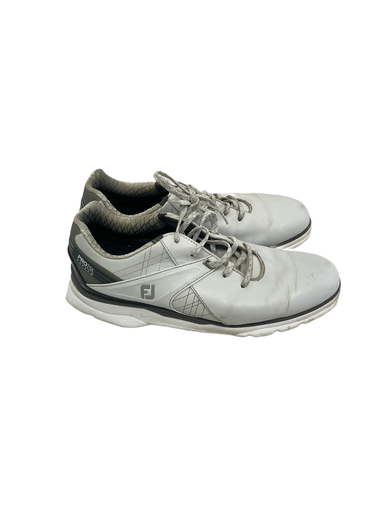 Used Foot Joy PRO SL CARBON Mens Golf Shoes White Senior 8.5 11692-S000140201