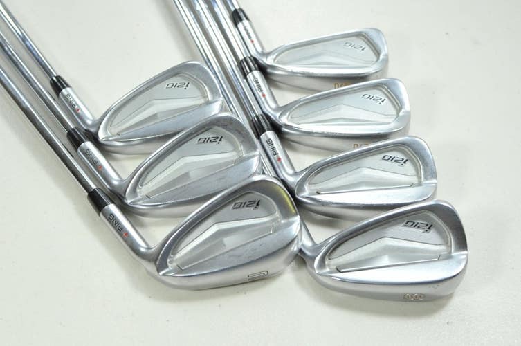 Ping i210 5-W,UW Iron Set Regular Flex Right Project X LZ 5.5 Steel # 201524