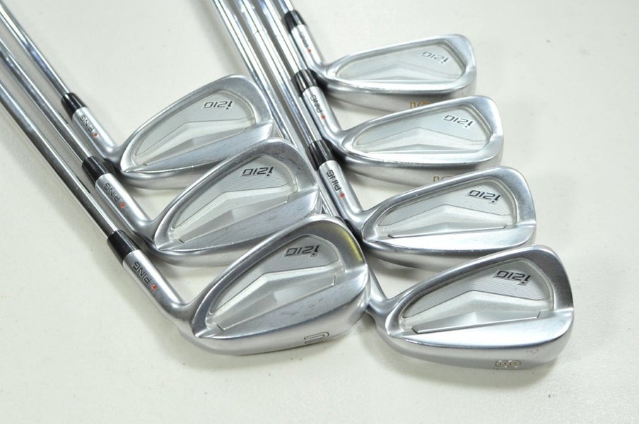 Ping i210 5-W,UW Iron Set Regular Flex Right Project X LZ 5.5 Steel # 201524