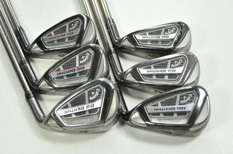 Callaway Big Bertha 2015 6-PW,AW Iron Set Senior Flex RH Recoil Graphite #201331