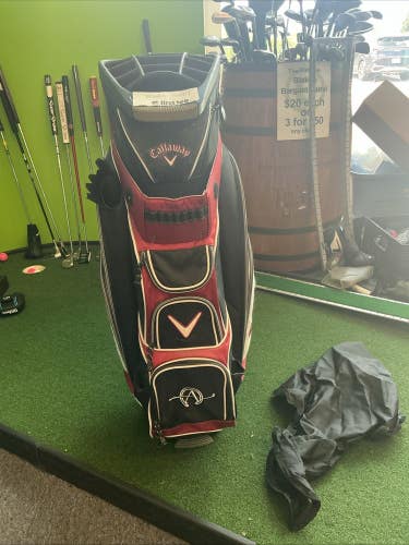 Callaway Cart Bag 14-Way Dividers W/ Cover