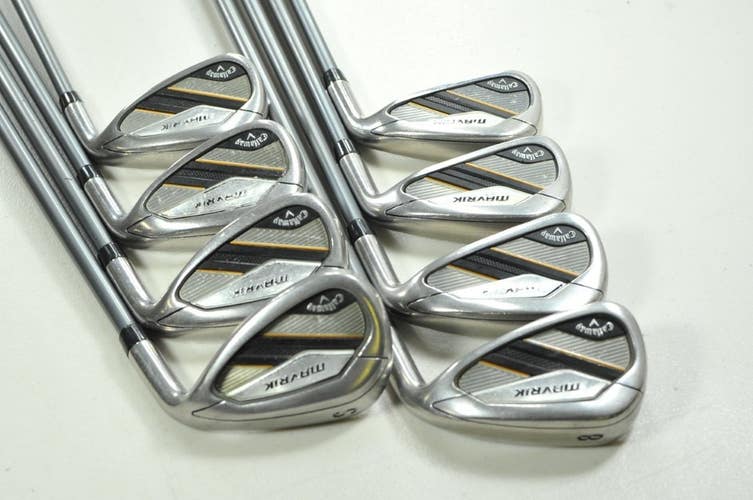 Callaway Mavrik 5-PW,AW,SW Iron Set Senior Flex RH Catalyst 5.0 Graphite #201390