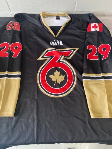 NWHL Toronto 6 goalie Jersey (New)