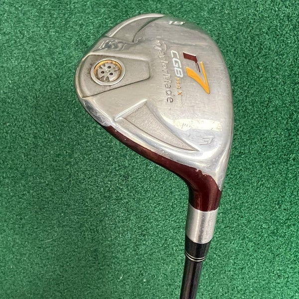 TaylorMade R7 CGB Max 3 Hybrid 19 Men's Right Hand Stiff Flex Graphite Shaft