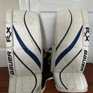 31" Bauer RX4 Goalie Leg Pads Pro Stock (Used)