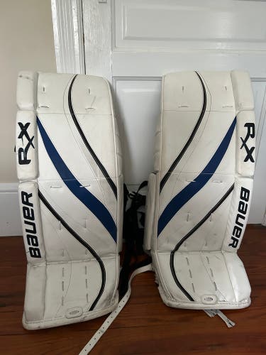 31" Bauer RX4 Goalie Leg Pads Pro Stock (Used)