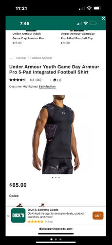 Adult Under Armour (New)