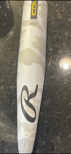 2025 Rawlings Icon Composite USSSA Certified Bat (-8) 21 oz 29" (Used)