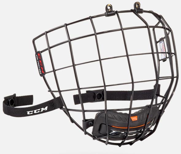 CCM FM780 HF Black Hockey Helmet Cage - Face Mask - Small, Medium or Large