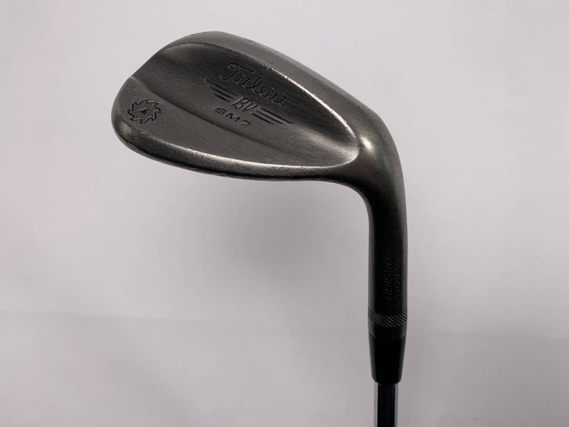 Titleist Vokey SM7 Jet Black Lob Wedge LW 60* 8 Bounce M-Grind Wedge RH
