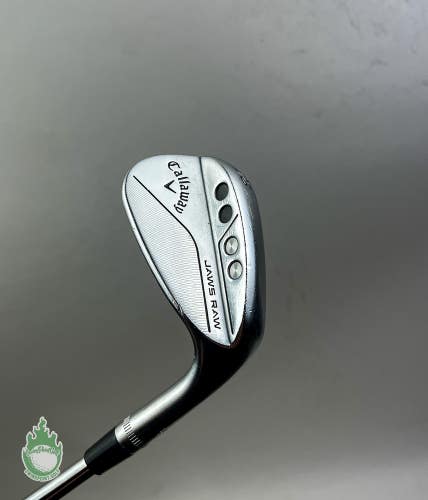 Used Callaway Jaws Raw W Grind Wedge 50*-12 Wedge Stiff Flex Steel Golf Club