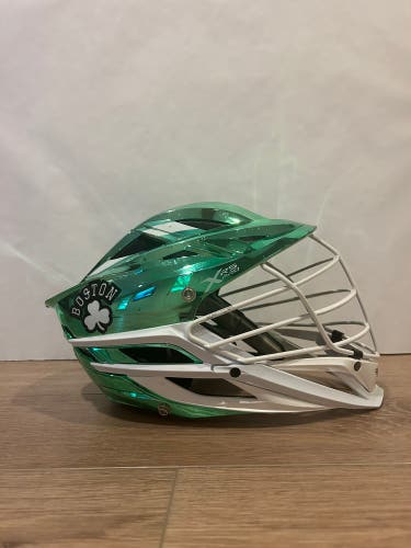 Chrome Green Cascade XRS Pro Helmet (Used)
