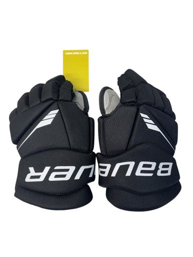 Used Bauer LIL SPORT Junior Gloves White/Black/Red 12" 11835-S000197695