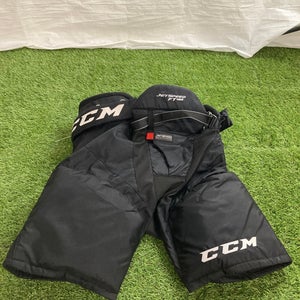 Black Senior Small CCM JetSpeed FT485 Hockey Pants (Used)