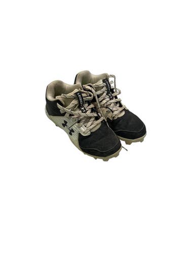 Used Under Armour LEADOFF BB/SB Cleats Black And White Junior 02 11347-S000253677