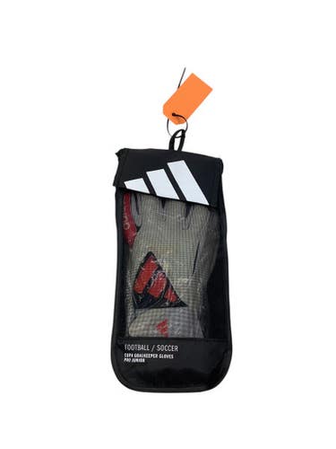 Used Adidas COPA GOALKEEPER GLOVES PRO JUNIOR Soccer Goalie Gloves White And Red 5 11347-S000253666