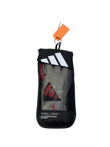 Used Adidas COPA GOALKEEPER GLOVES PRO JUNIOR Soccer Goalie Gloves White And Red 5 11347-S000253666