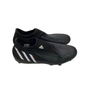 Used Adidas PHANTOM Soccer Cleats Black Senior 10.5 11347-S000253663