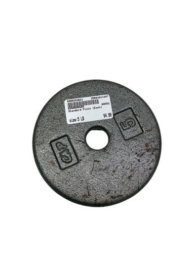 Used Standard Plate (Each) 5 lb 11347-S000253621