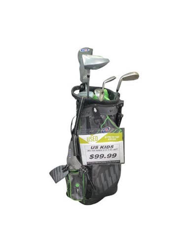 Used US Kids WT-15S Jr Package Set RH Green 7 Piece 11347-S000253594
