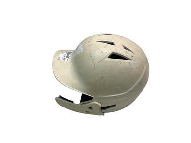 Used Champro WHITE HELMET W JAW GUARD Batting Helmet No Mask White MD 11347-S000253573