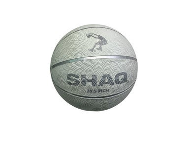 Used Shaq Basketball Adult Outdoor White 29 1/2" 11347-S000253569