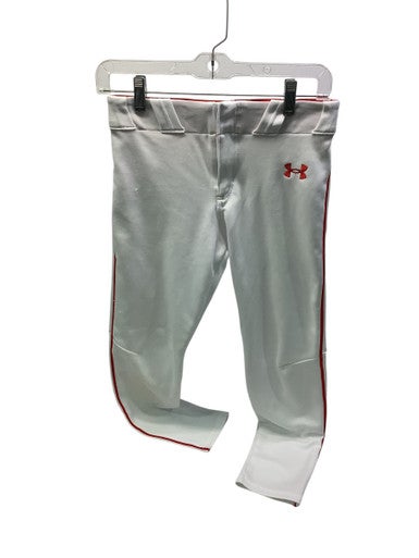 Used Under Armour BASEBALL WHITE/RED BB/SB Pant Boys White MD 11347-S000253563