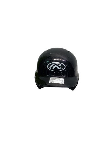 Used Rawlings 6 1/4 - 6 7/8 T-BALL Batting Helmet No Mask Black SM 11347-S000253527