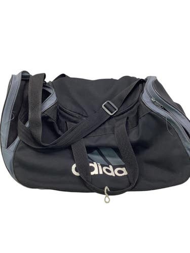 Used Adidas Soccer Player Duffel Bag Black 11347-S000253896
