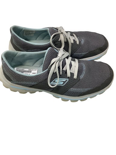 Used Skechers Running/X-Train Shoes W Grey Senior 8.5 11347-S000253891