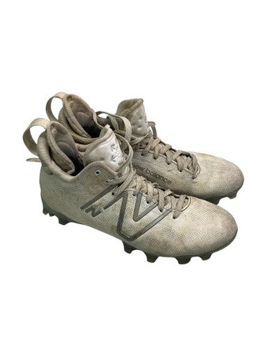 Used New Balance LAX Cleats Mens Silver Senior 9 11347-S000253852