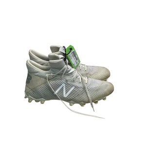 Used New Balance LAX Cleats Mens White Senior 12 11347-S000253830