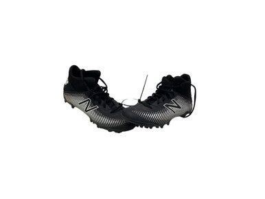 Used New Balance LAX Cleats Mens Black Senior 4 11347-S000253809