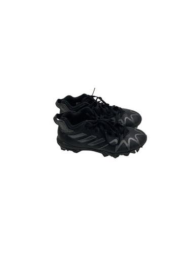 Used Adidas FREAK Jr FB Cleats Black Junior 04.5 11347-S000253799