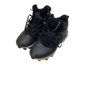 Used Under Armour Jr FB Cleats Black Junior 01.5 11347-S000253792