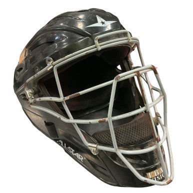 Used All-Star ALL-STAR HELMET Catchers Mask Black 11859-S000024576