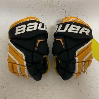 Used Bauer VAPOR X80 Junior Gloves Black And Yellow 10" 11855-S000189800