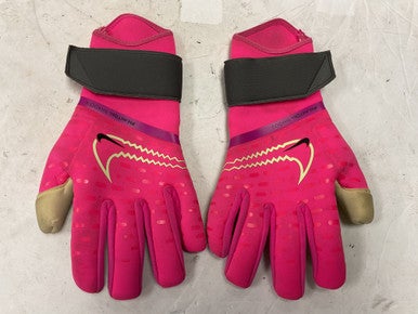 Used Nike PHANTOM SHADOW Soccer Goalie Gloves Pink 10 11855-S000189763