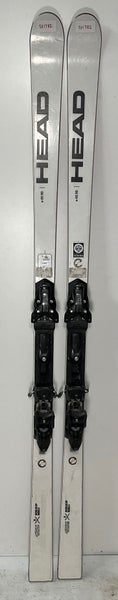 HEAD 186cm Racing World Cup Rebels e-GS RD Skis With Free Flex 16 ST Bindings  (Used) (SY1782)