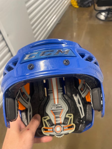 CCM Fitlite 3DS Helmet (New) MEDIUM ROYAL BLUE