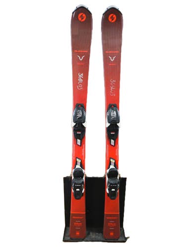Used 2022 Blizzard Brahma Jr Skis (120cm) w/ Marker 4.5 Bindings