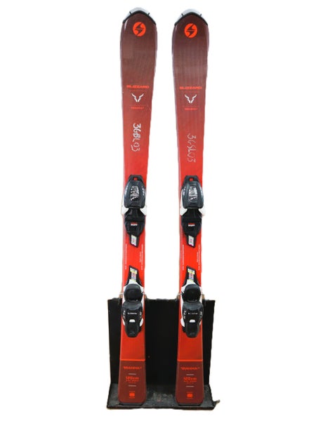 Used 2022 Blizzard Brahma Jr Skis (120cm) w/ Marker 4.5 Bindings